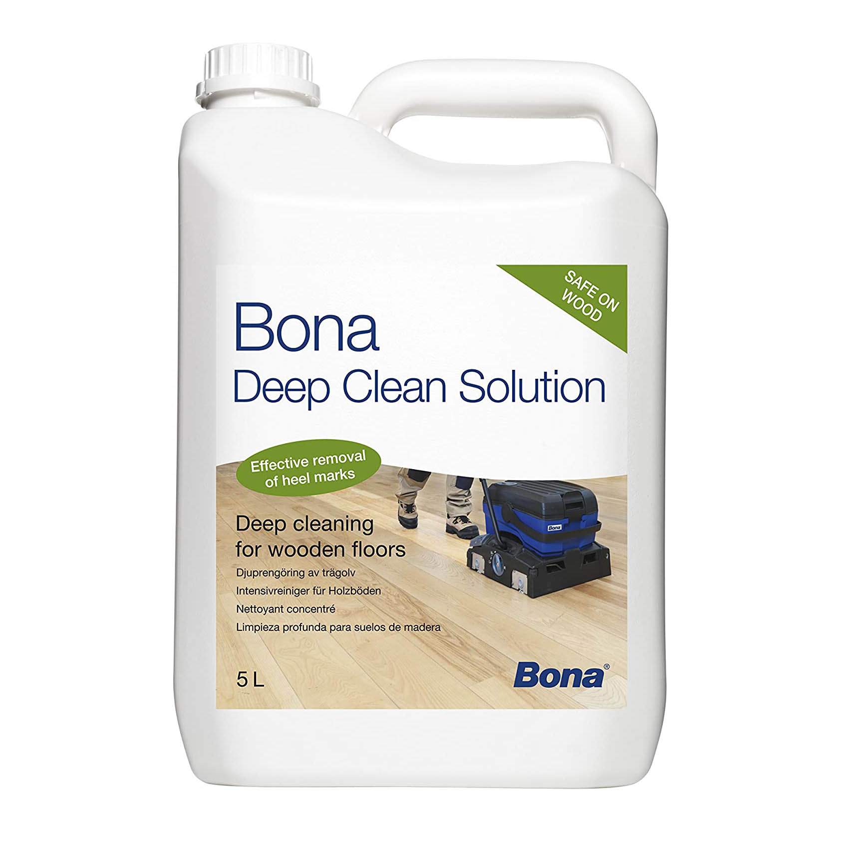 Bona Deep Clean Solution dyprens i 5 liters kanne