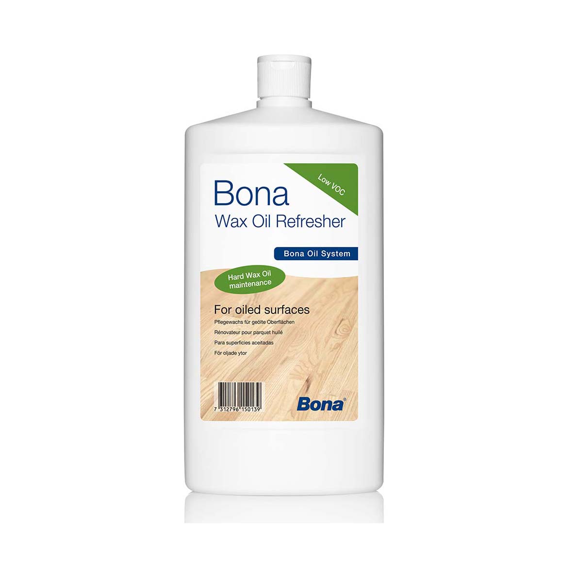 Bona Wax Oil Refresher 1 L – pleie for hardvoksoljede gulv