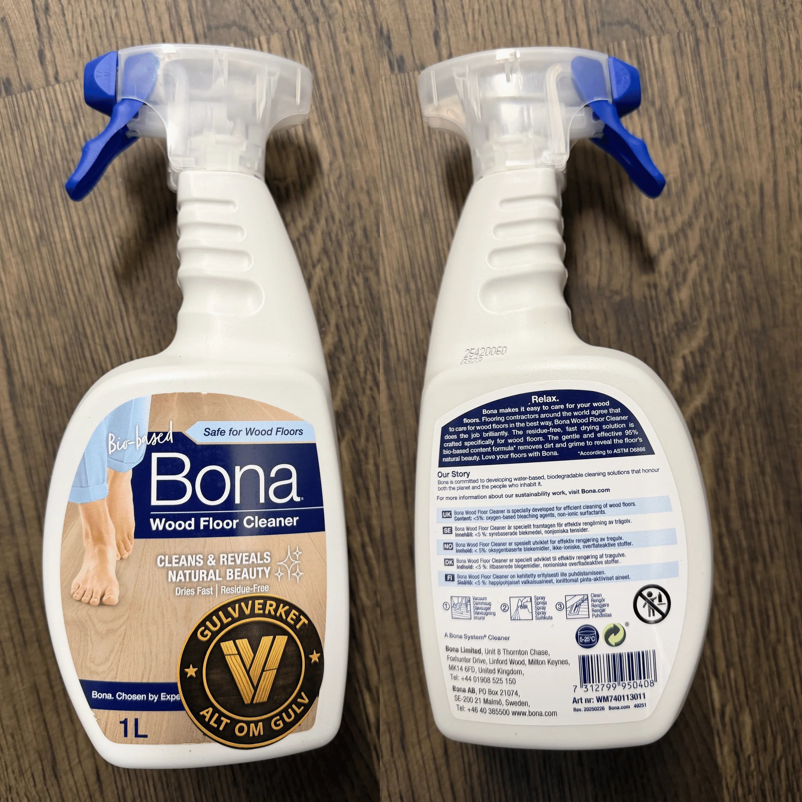 Bona wood floor cleaner